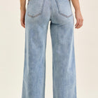 Mary Mid Rise Ankle Wide Leg + Hollywood WB + Fray Hem