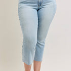 Martha Mid Rise Kick Flare w Raw Hem