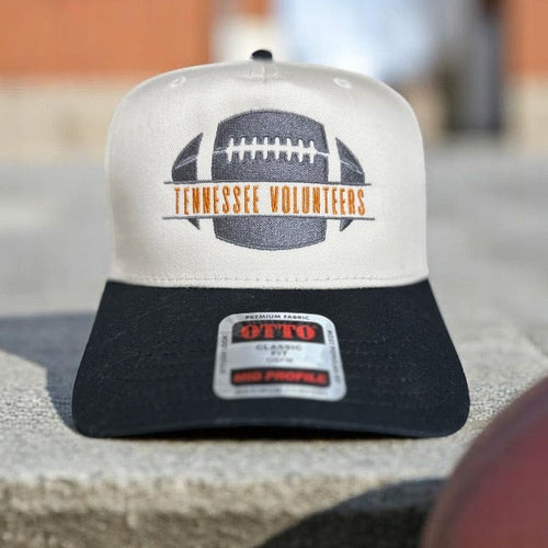 SC - TN Volunteers Natural/Black Embroidered Hat