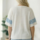 Violets are Blue Colorblock Top