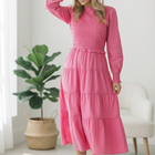 On a Sugar Rush Smocked Midi Dress