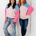 A-Tisket A-Tasket Color Block Pullover