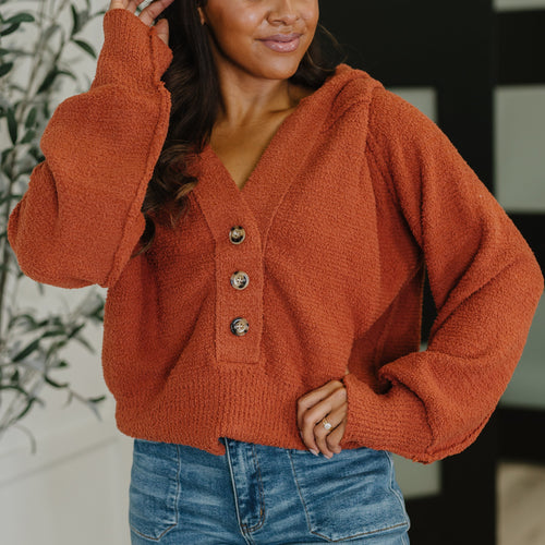 All For Me Henley Sweater
