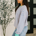 All For the Color Drop Shoulder Pullover