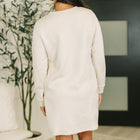 All of Fall Textured Long Sleeve Dress