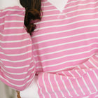 Almost Therapeutic Drop Shoulder Pullover in Candy Pink