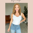 Classic Comfort V-Neck Top in Kelly Green