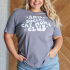 Antisocial Cat Mom Graphic Tee