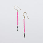 Beaded Bar Earrings