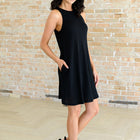 Back it Up Crisscross Cut-Out Back Dress