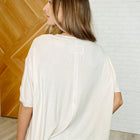Bare Necessitee Relaxed Tee in Sand Beige