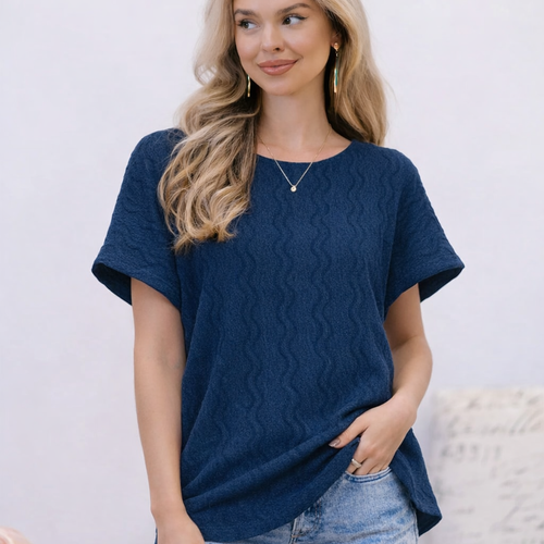 Blue Hour Woven Top
