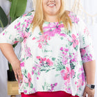 Botanical Bliss - Half Sleeve Top