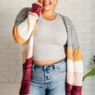 Bring the Warmth Color Block Cardigan