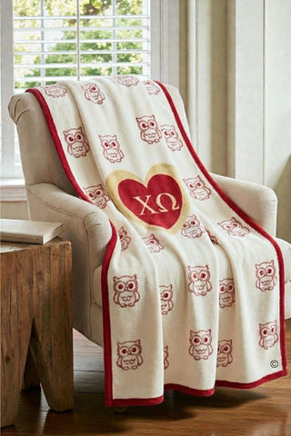 SC - ETA 6/1 - Chi Omega Luxury Blanket