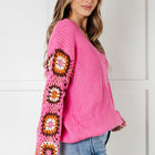 Can't Stop this Feeling V-Neck Knit Sweater