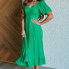 Catch a Cloud and Pin it Down Smocked Bodice Dress