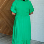Catch a Cloud and Pin it Down Smocked Bodice Dress