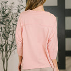 Catch a Star Mixed Print Star Patch Top