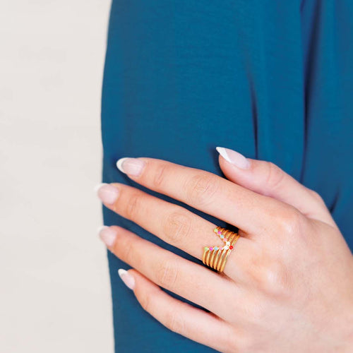 Color In The Lines Ring