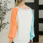 Color Me Confused Color Block Top