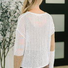 Corner of the Block Loose Knit Sweater