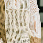 Corner of the Block Loose Knit Sweater