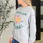 Country Club Pickle Ball Graphic Sweatshirt
