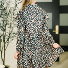 Darlin' If You Don't Mind Babydoll Leopard Print Dress