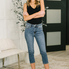 Deborah Mid Rise Capri
