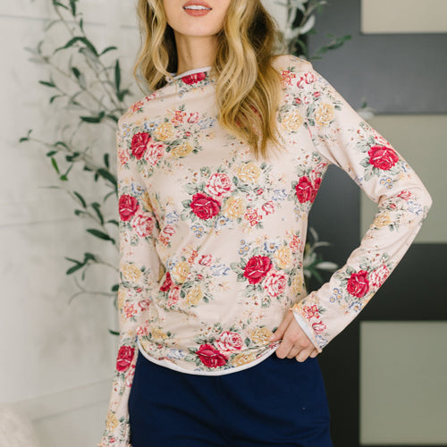 Direction to Perfection High Neck Long Sleeve Top