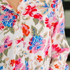 Distinguished Guest Floral Button Down