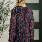 Doing the Most Polka Dot Blouse