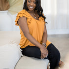 Dubai Double Ruffle Top