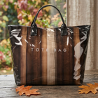 SC - ETA 9/8 - Brown Striped TOTE BAG