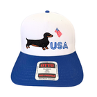 SC - Red White and Woof Embroidered Hat