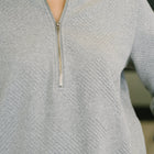 Early Day Quilted Half Zip Pullover