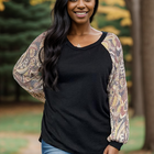 Enigmatic Beauty Raglan