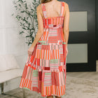Extra Sentimental Wide Strap Tiered Dress