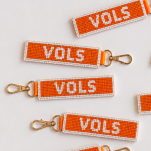 SC - ETA 8/24-9/7 VOLS Beaded Keychain