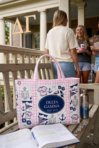 SC - ETA 6/1 - Delta Gamma Sorority Tote Bag