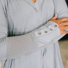 Feel That Something Contrast Sleeve Top