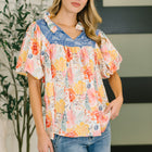 Feel The Way That I Want Balloon Sleeve Blouse