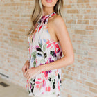 Feeling Lovely Floral Halter Blouse