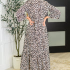 Fiercely Feminine Leopard Print Maxi Dress