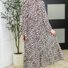 Fiercely Feminine Leopard Print Maxi Dress