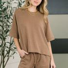 Fight the Feeling Top and Bottom Set in Brown