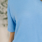 Fight the Feeling Top and Bottom Set in Sky Blue