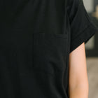Fix You Right Up Short Sleeve Midi Dress in Black