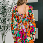 Floral Affairs Scoop Neck Dress